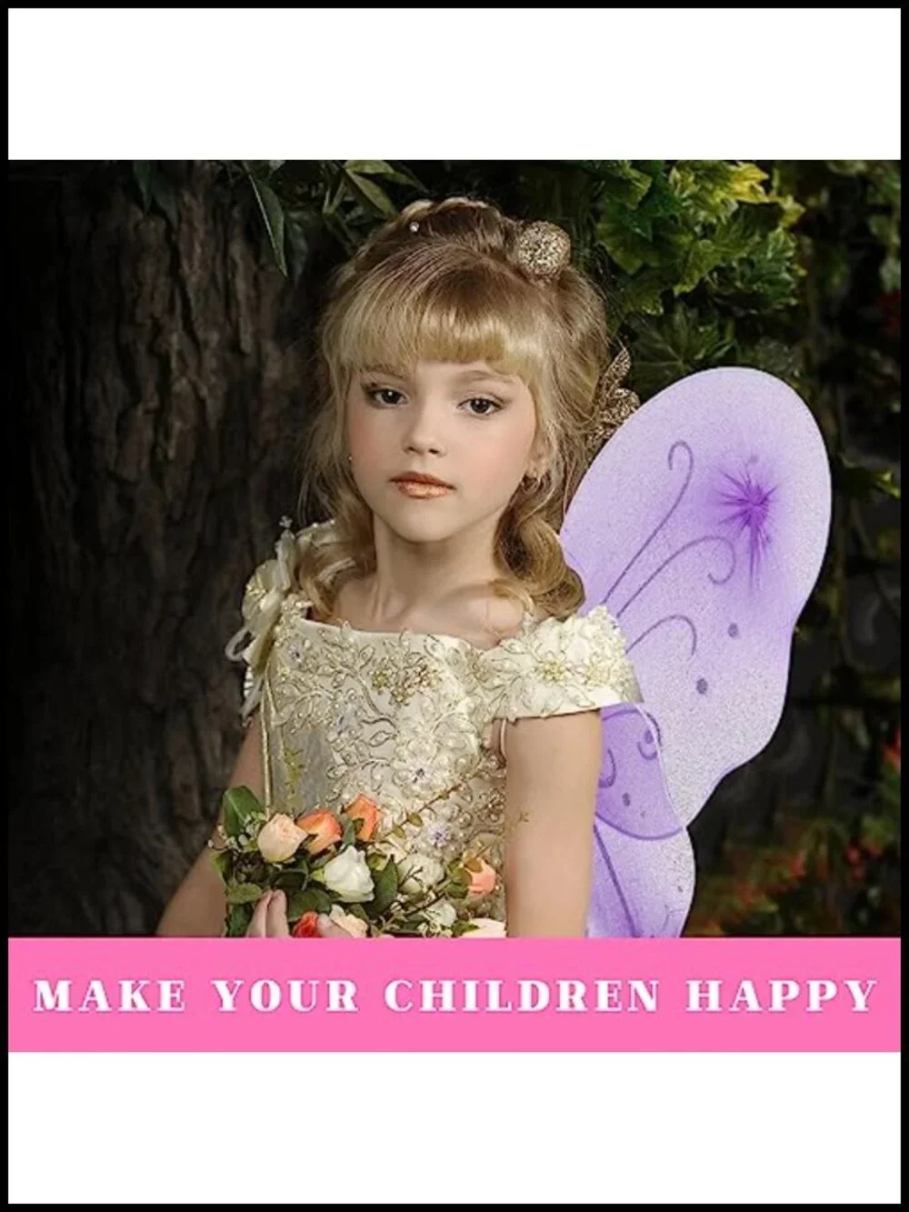 10 Pack Butterfly Wings Costume Fairy Dress Up Party Favors Nylon